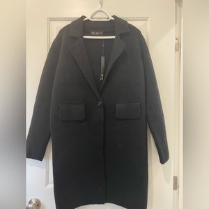 Black Lyle & Luxe Sweater Jacket - Size Medium